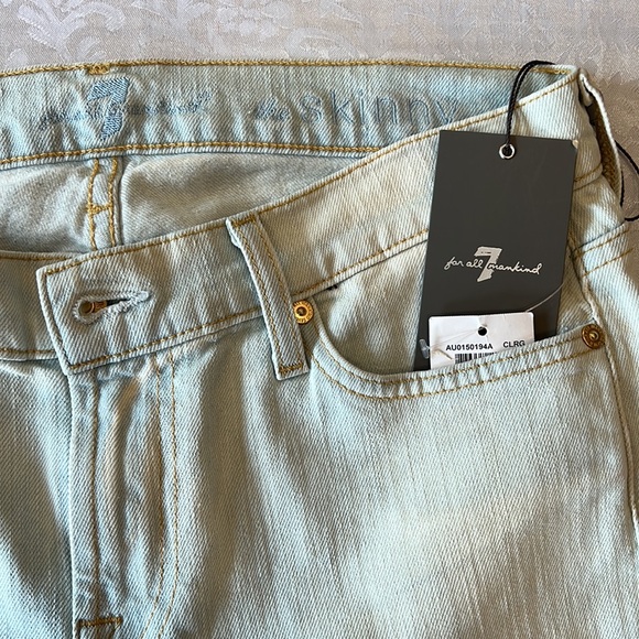 7 For All Mankind The Skinny Jeans Sz 28✨ - Picture 6 of 7